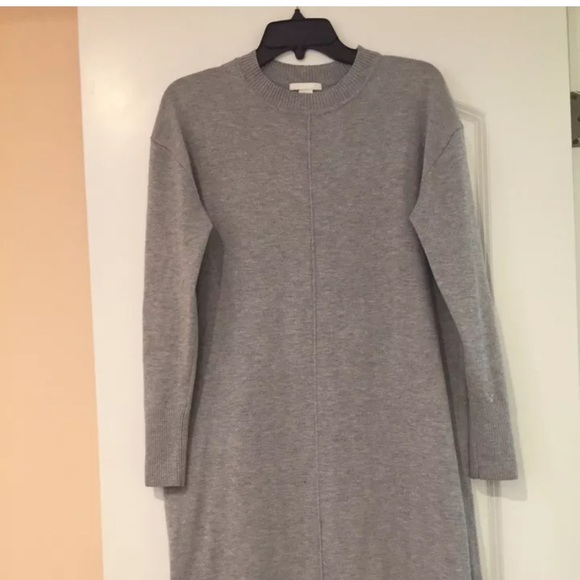 h and m grey dress